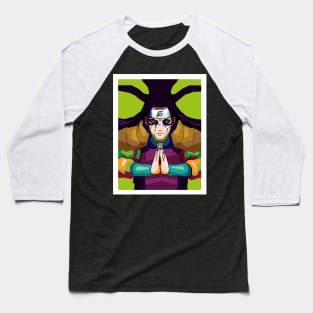 Hashirama In Wpap Pop Art Baseball T-Shirt